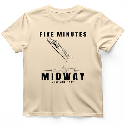 5 Minutes Midway T-Shirt - History Graphic Tee - Gift for History Buffs - Unisex