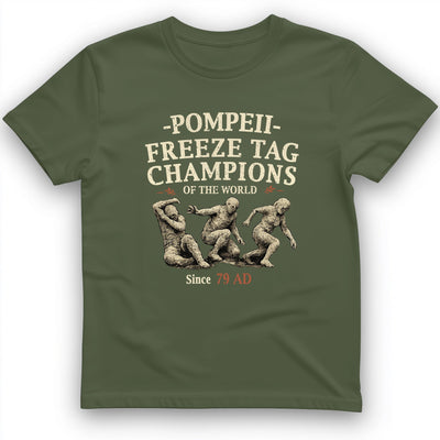 Freeze Tag T-Shirt - History Graphic Tee - Gift for History Buffs - Unisex