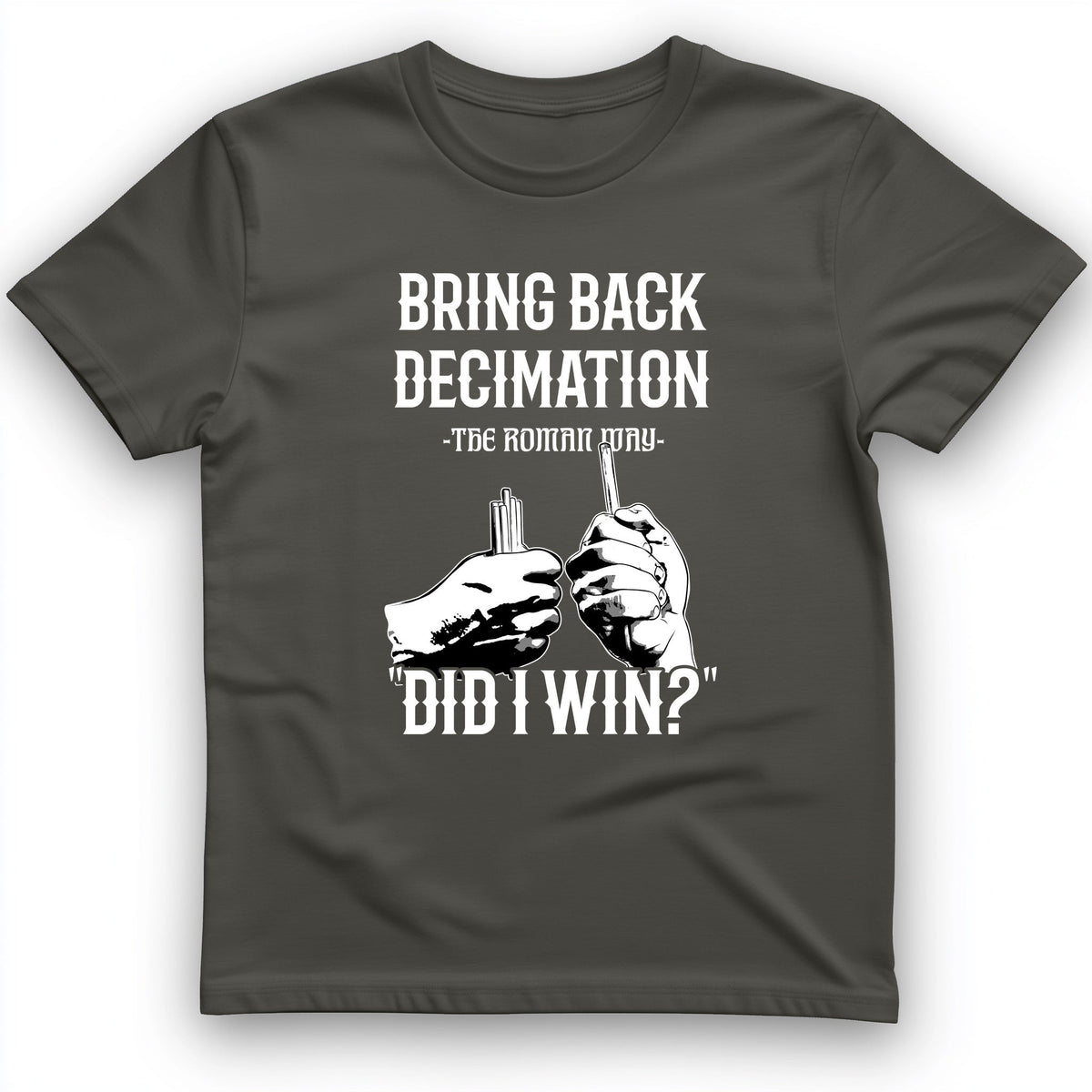 Decimation T-Shirt - History Graphic Tee - Gift for History Buffs - Unisex