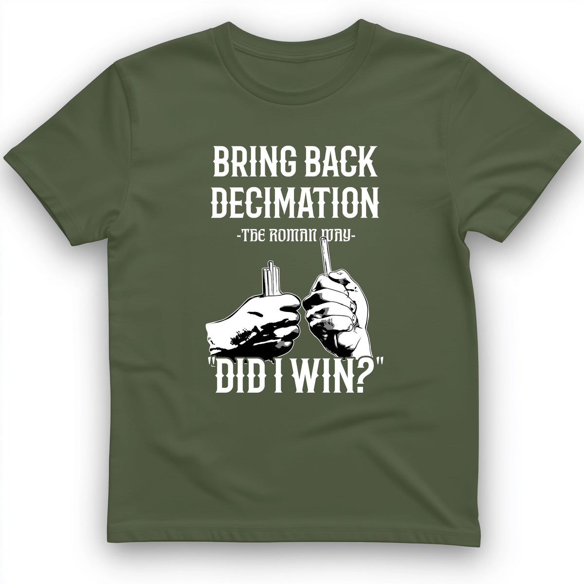 Decimation T-Shirt - History Graphic Tee - Gift for History Buffs - Unisex