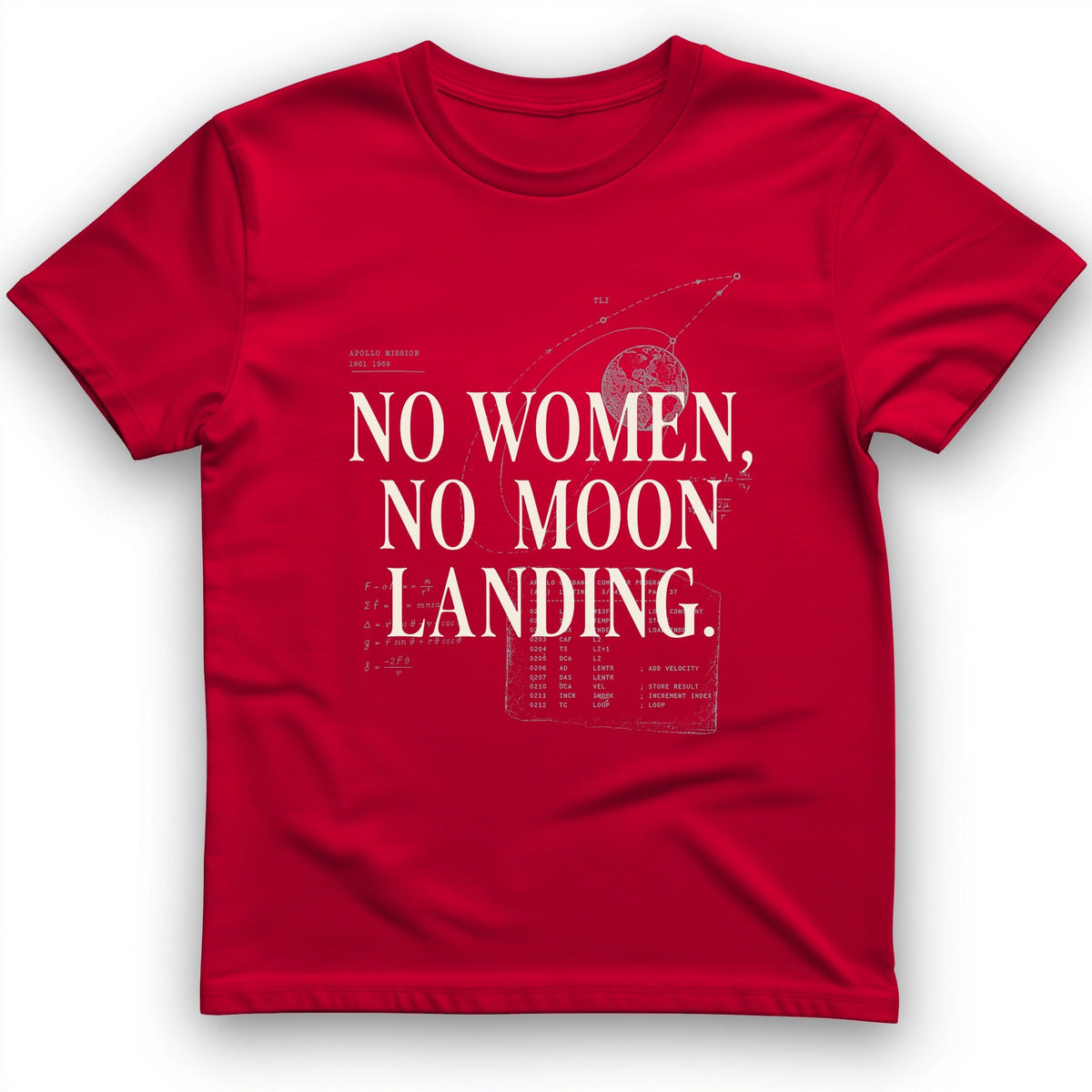 Women of NASA T-Shirt - History Graphic Tee - Gift for History Buffs - Unisex