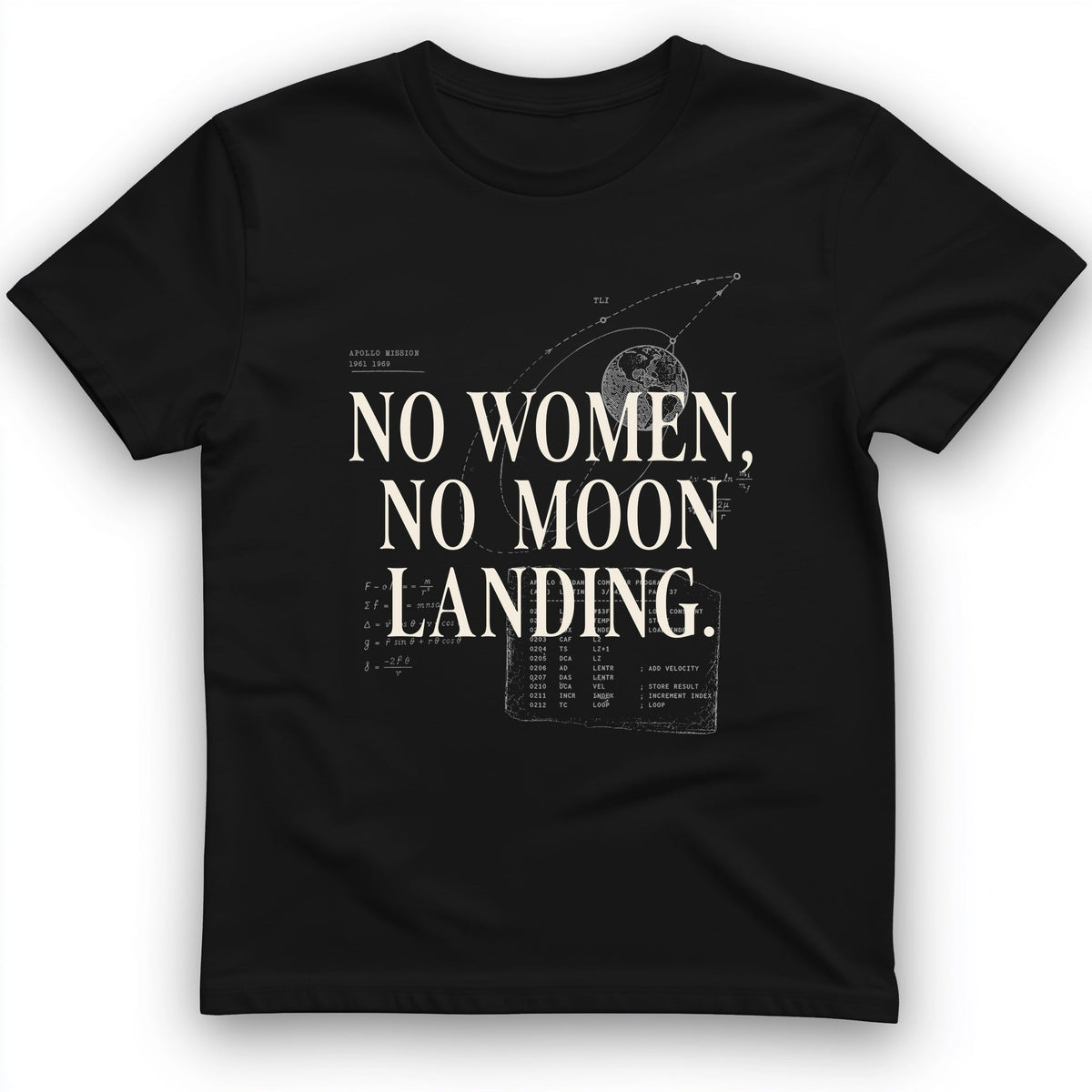 Women of NASA T-Shirt - History Graphic Tee - Gift for History Buffs - Unisex