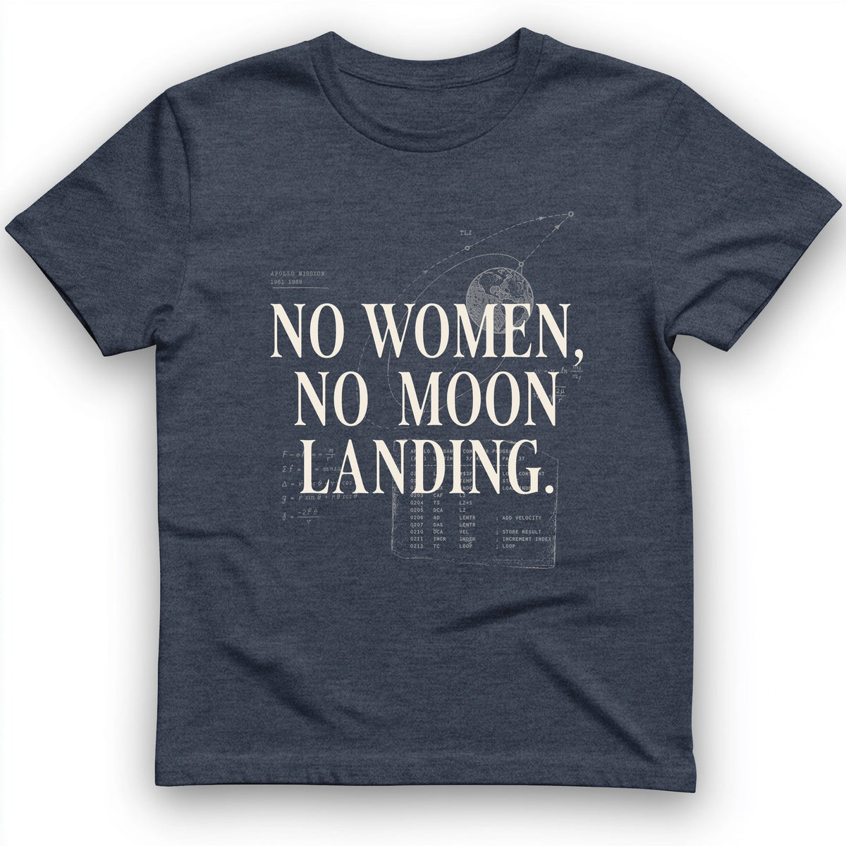 Women of NASA T-Shirt - History Graphic Tee - Gift for History Buffs - Unisex