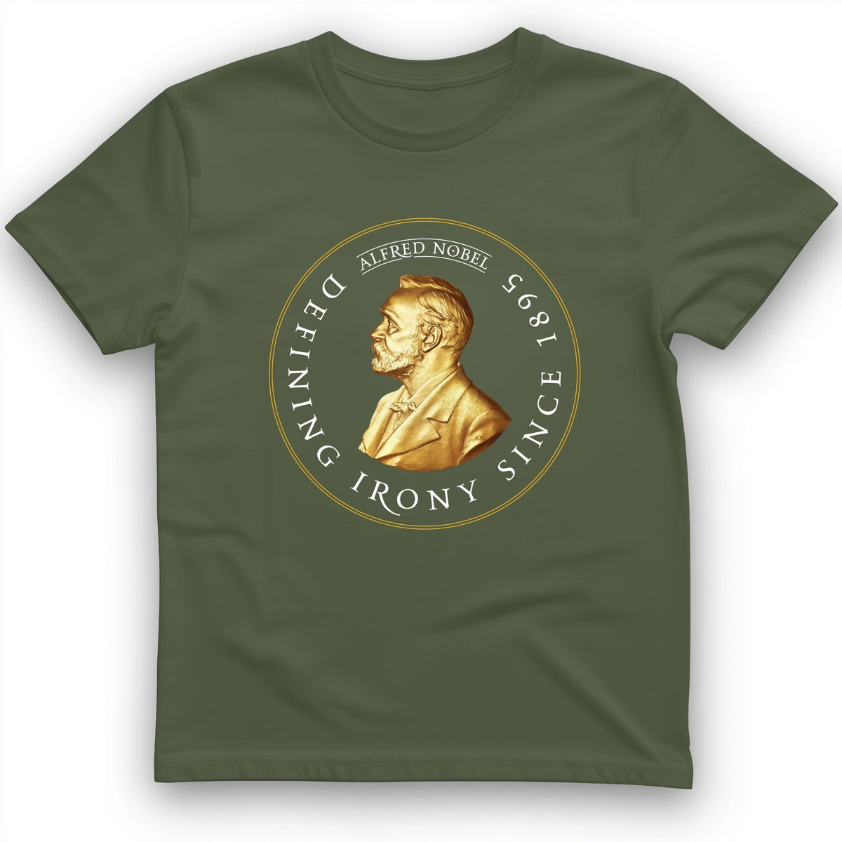 Alfred Nobel T-Shirt History Buff Gift