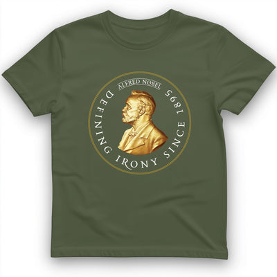 Alfred Nobel T-Shirt History Buff Gift
