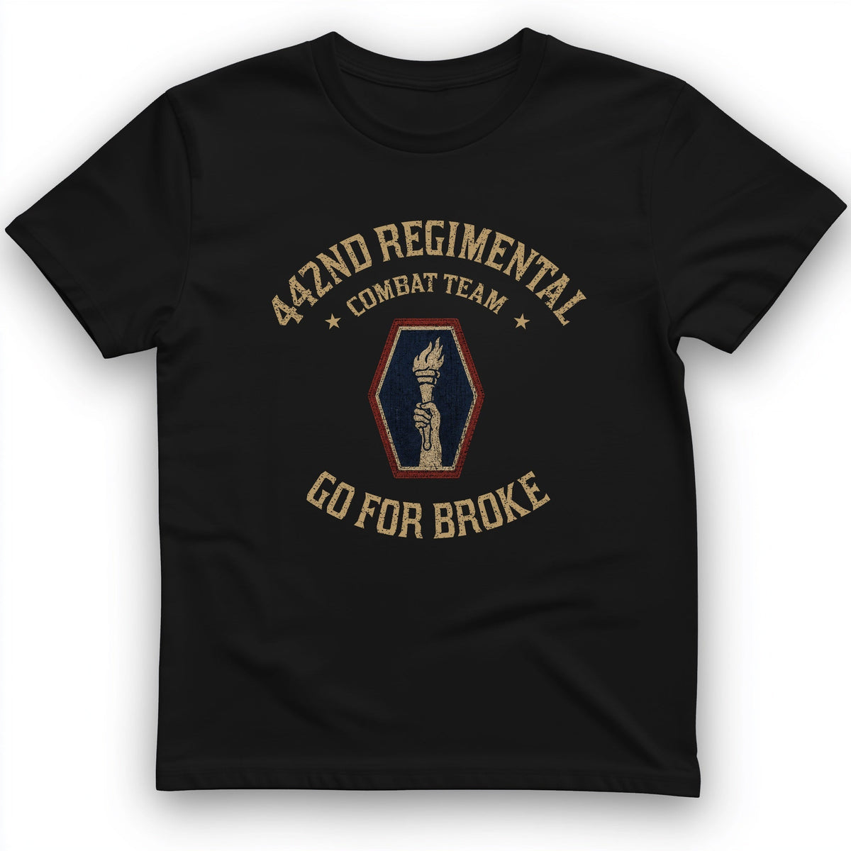 442nd RCT T-Shirt - History Graphic Tee - Gift for History Buffs - Unisex