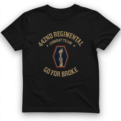 442nd RCT T-Shirt - History Graphic Tee - Gift for History Buffs - Unisex