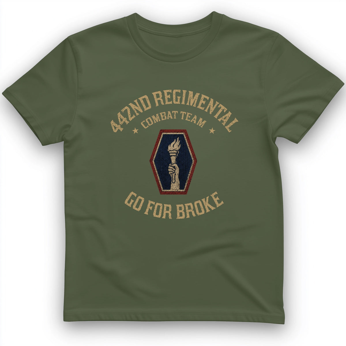 442nd RCT T-Shirt - History Graphic Tee - Gift for History Buffs - Unisex
