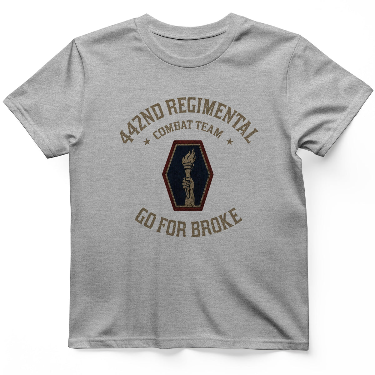 442nd RCT T-Shirt - History Graphic Tee - Gift for History Buffs - Unisex