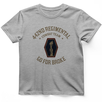 442nd RCT T-Shirt - History Graphic Tee - Gift for History Buffs - Unisex