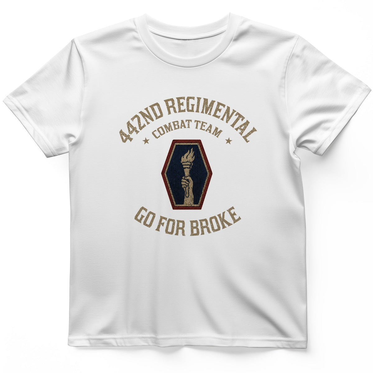 442nd RCT T-Shirt - History Graphic Tee - Gift for History Buffs - Unisex