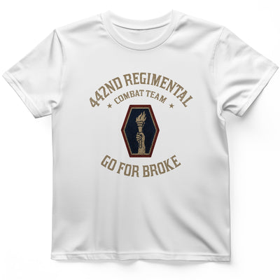 442nd RCT T-Shirt - History Graphic Tee - Gift for History Buffs - Unisex