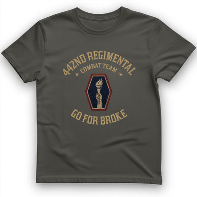 442nd RCT T-Shirt - History Graphic Tee - Gift for History Buffs - Unisex