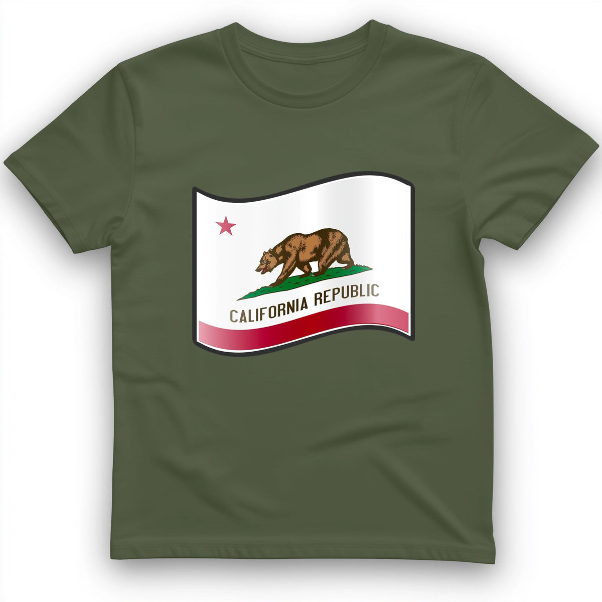 California Republic T-Shirt History Buff Gift