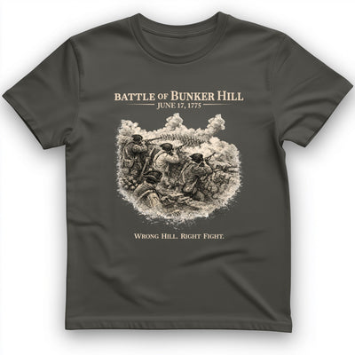 Bunker Hill T-Shirt - History Graphic Tee - Gift for History Buffs - Unisex