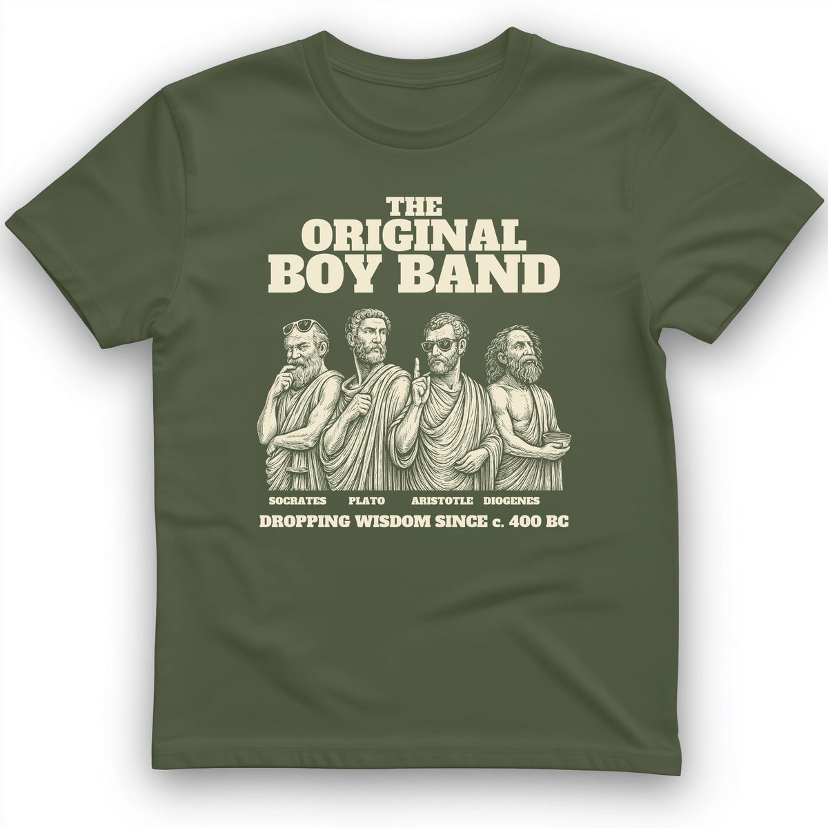 The Original Boy Band T-Shirt - History Graphic Tee - Gift for History Buffs