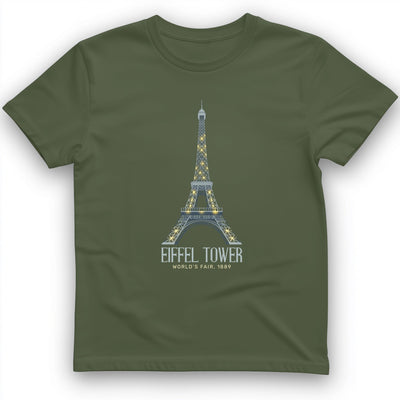 Eiffel Tower 1889 T-Shirt History Buff Gift