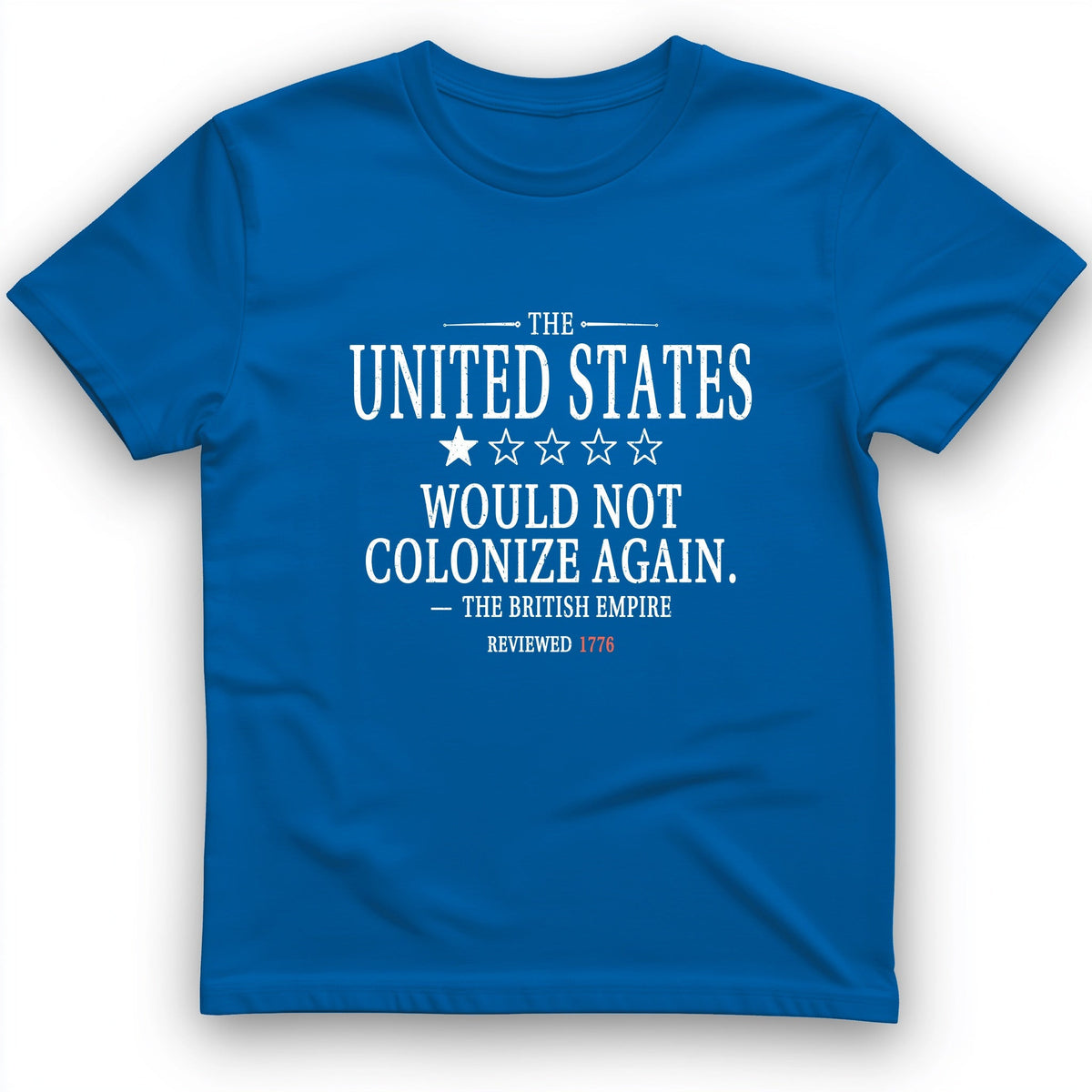1 Star US T-Shirt - History Graphic Tee - Gift for History Buffs - Unisex