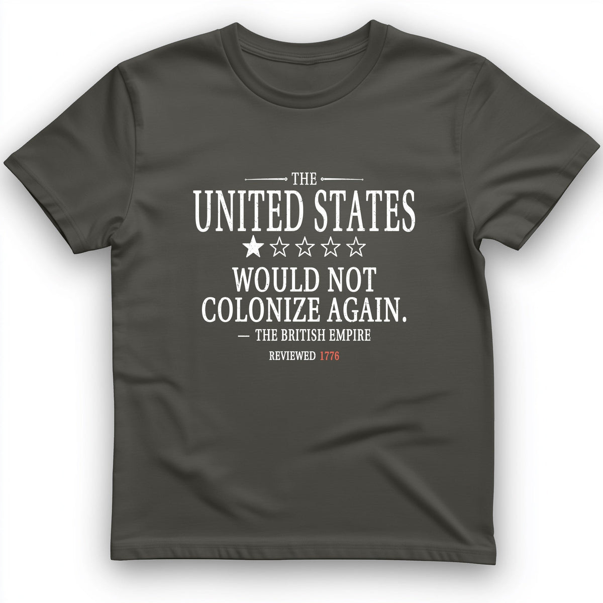 1 Star US T-Shirt - History Graphic Tee - Gift for History Buffs - Unisex
