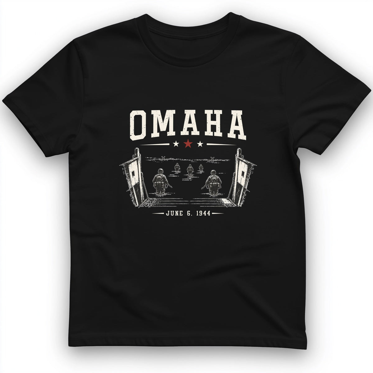 Exit Landing Craft T-Shirt - History Graphic Tee - Gift for History Buffs - Unisex