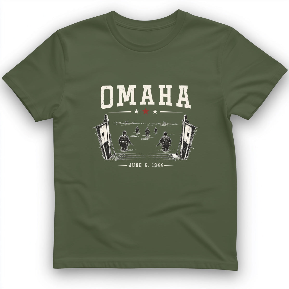Exit Landing Craft T-Shirt - History Graphic Tee - Gift for History Buffs - Unisex