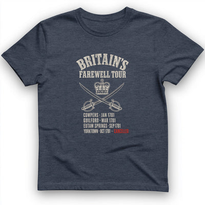 Britain's Farewell Tour T-Shirt - History Graphic Tee - Gift for History Buffs - Unisex