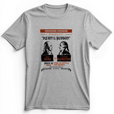 Burr vs Hamilton Premium T-Shirt - History Graphic Tee - Gift for History Buffs - Unisex
