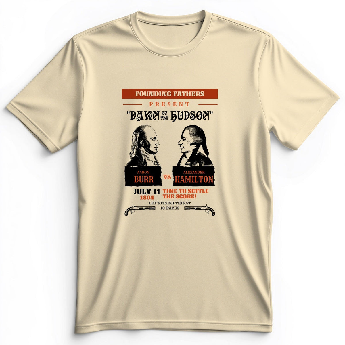 Burr vs Hamilton Premium T-Shirt - History Graphic Tee - Gift for History Buffs - Unisex