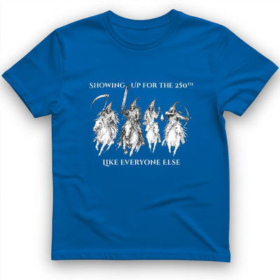 4 Horsemen 250th T-Shirt - History Graphic Tee - Gift for History Buffs - Unisex