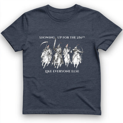 4 Horsemen 250th T-Shirt - History Graphic Tee - Gift for History Buffs - Unisex