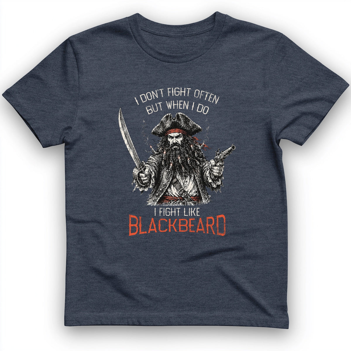 Blackbeard T-Shirt History Buff Gift