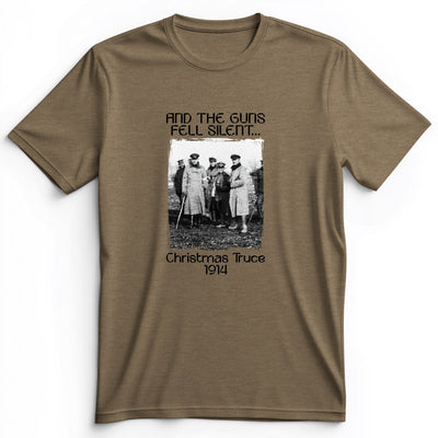 WWI Christmas Truce Premium T-Shirt - History Graphic Tee - Gift for History Buffs - Unisex