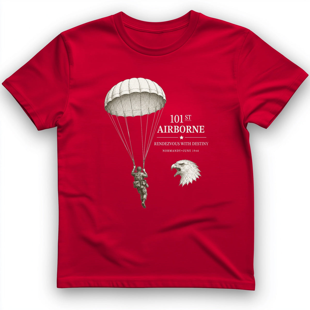 101st Airborne T-Shirt - History Graphic Tee - Gift for History Buffs - Unisex