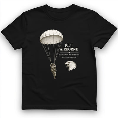 101st Airborne T-Shirt - History Graphic Tee - Gift for History Buffs - Unisex