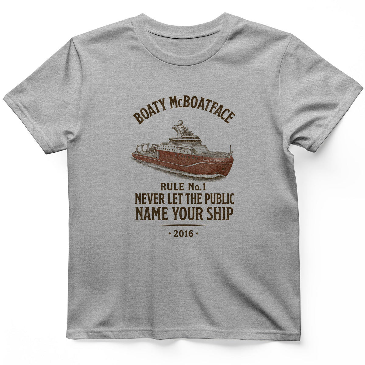Boaty McBoatface T-Shirt History Buff Gift