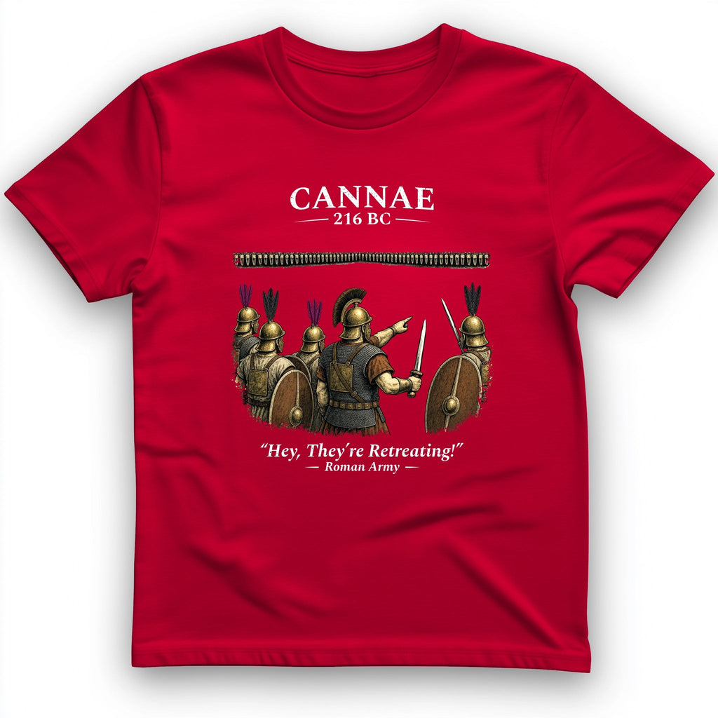 Cannae T-Shirt - History Graphic Tee - Gift for History Buffs - Unisex