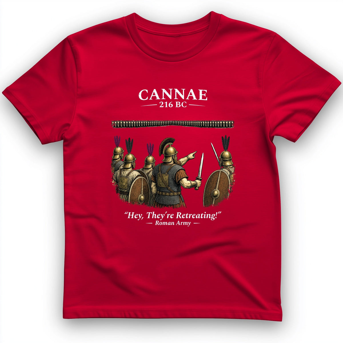 Cannae T-Shirt - History Graphic Tee - Gift for History Buffs - Unisex