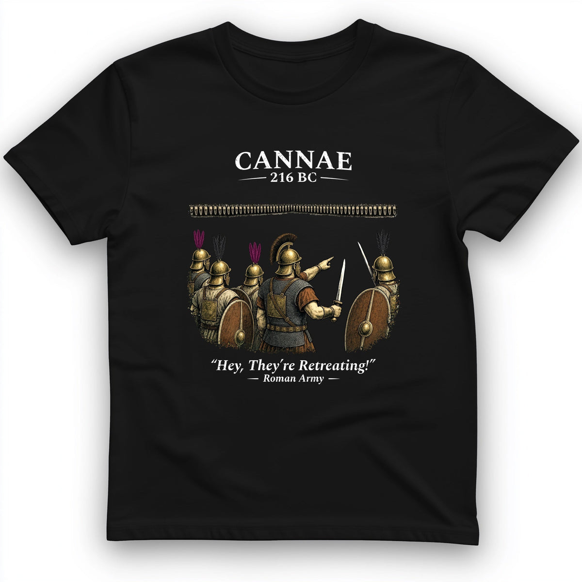 Cannae T-Shirt - History Graphic Tee - Gift for History Buffs - Unisex