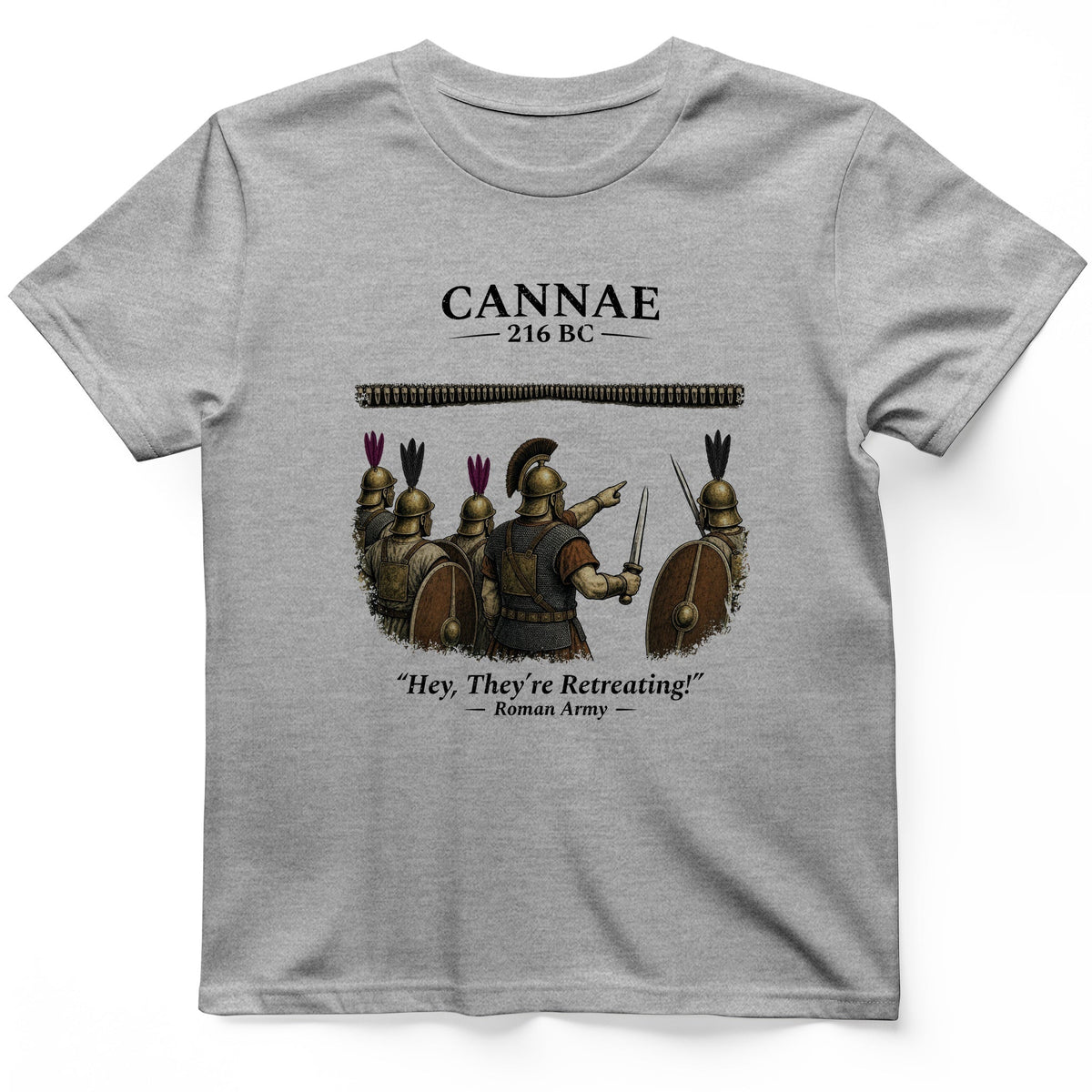 Cannae T-Shirt - History Graphic Tee - Gift for History Buffs - Unisex