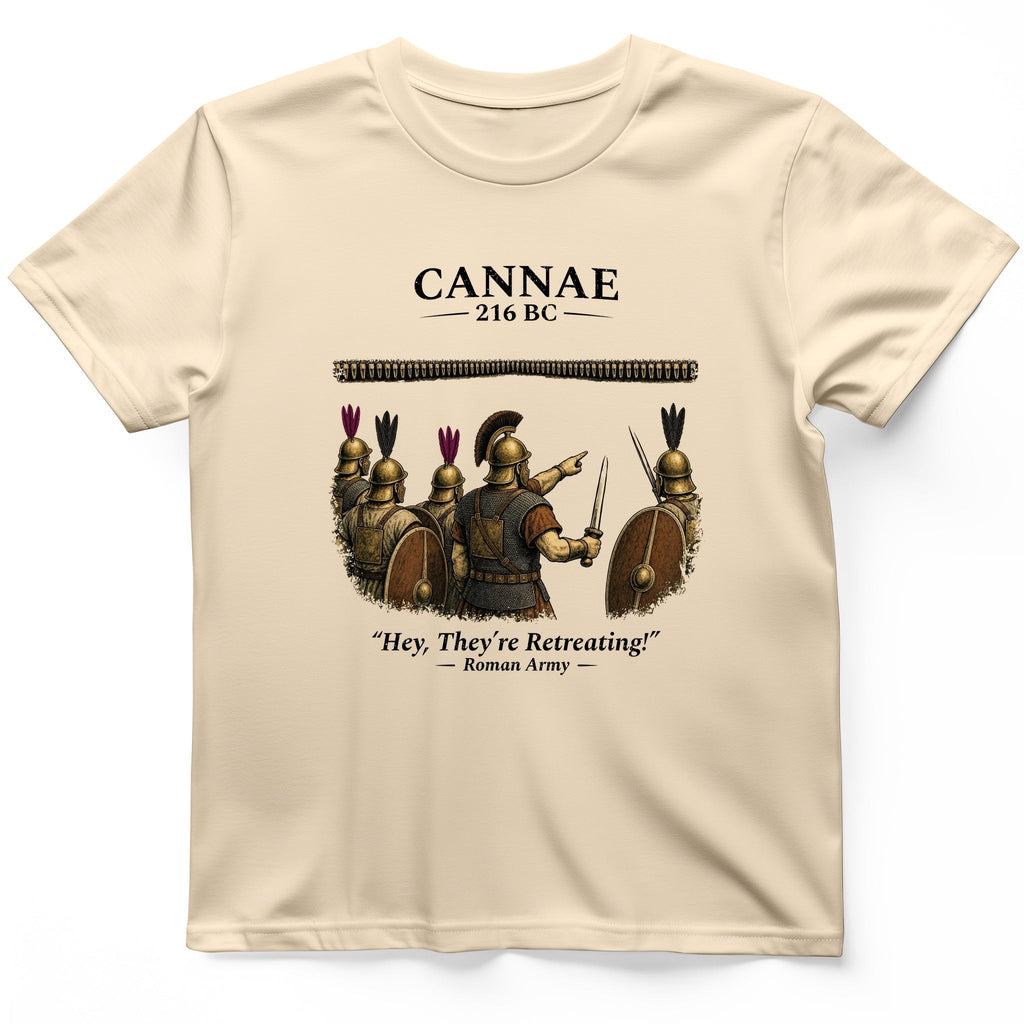 Cannae T-Shirt - History Graphic Tee - Gift for History Buffs - Unisex