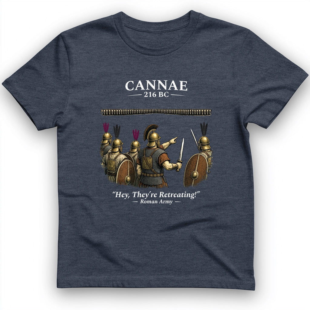 Cannae T-Shirt - History Graphic Tee - Gift for History Buffs - Unisex