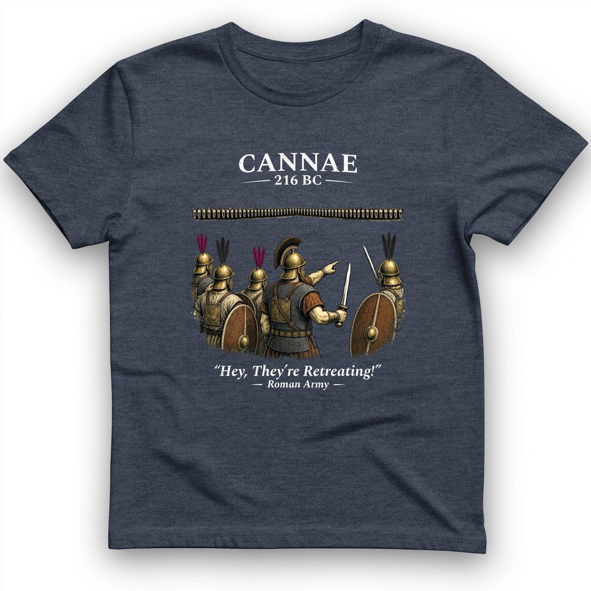 Cannae T-Shirt - History Graphic Tee - Gift for History Buffs - Unisex
