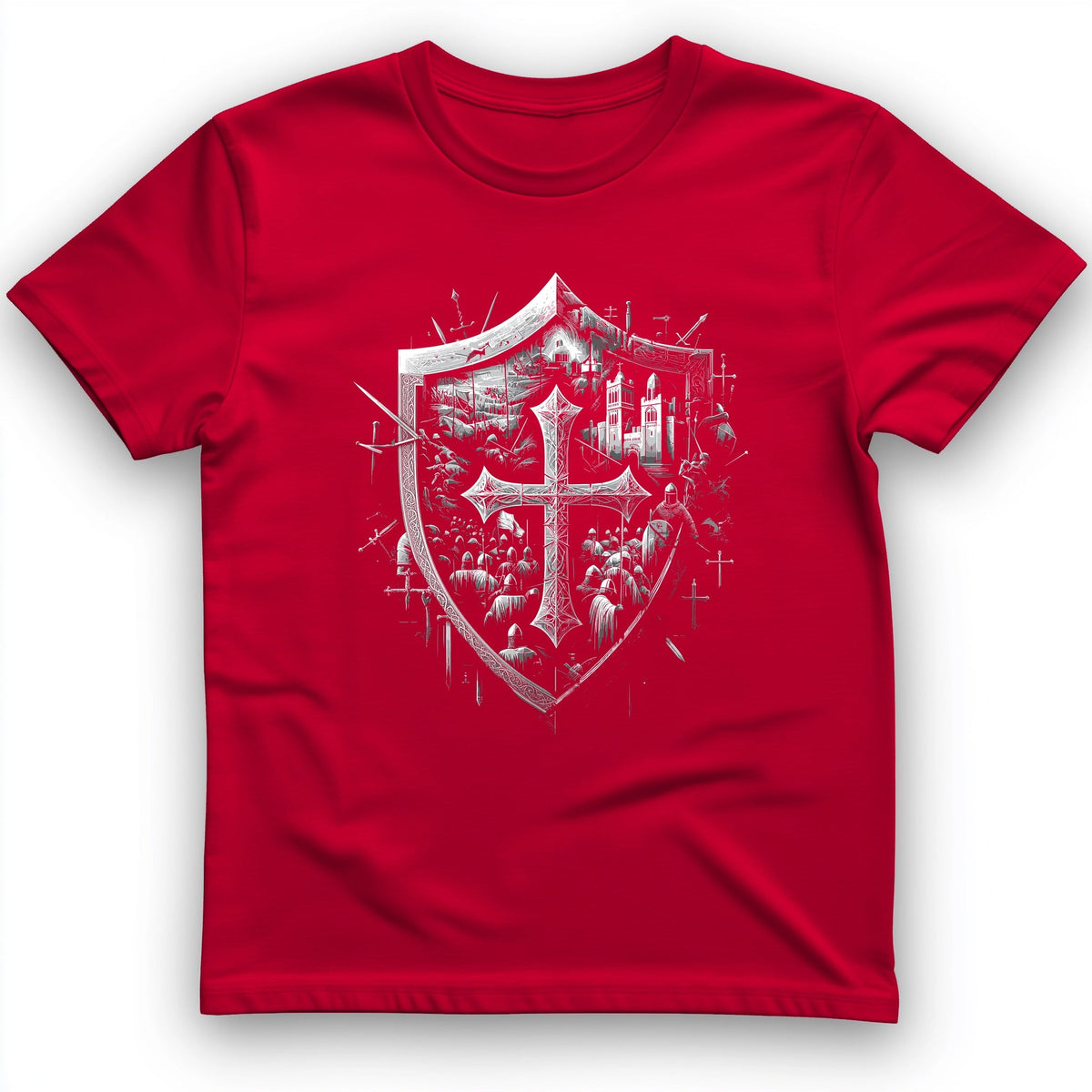 Crusader's Last Shield T-Shirt History Buff Gift