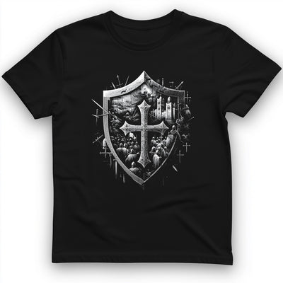 Crusader's Last Shield T-Shirt History Buff Gift