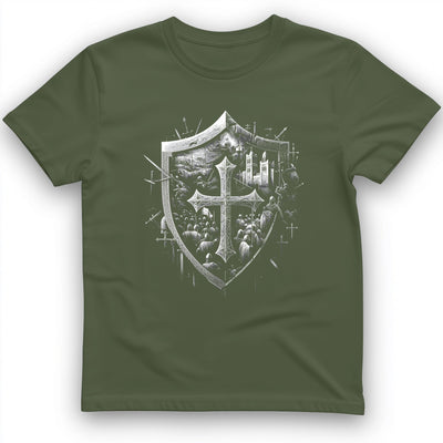 Crusader's Last Shield T-Shirt History Buff Gift