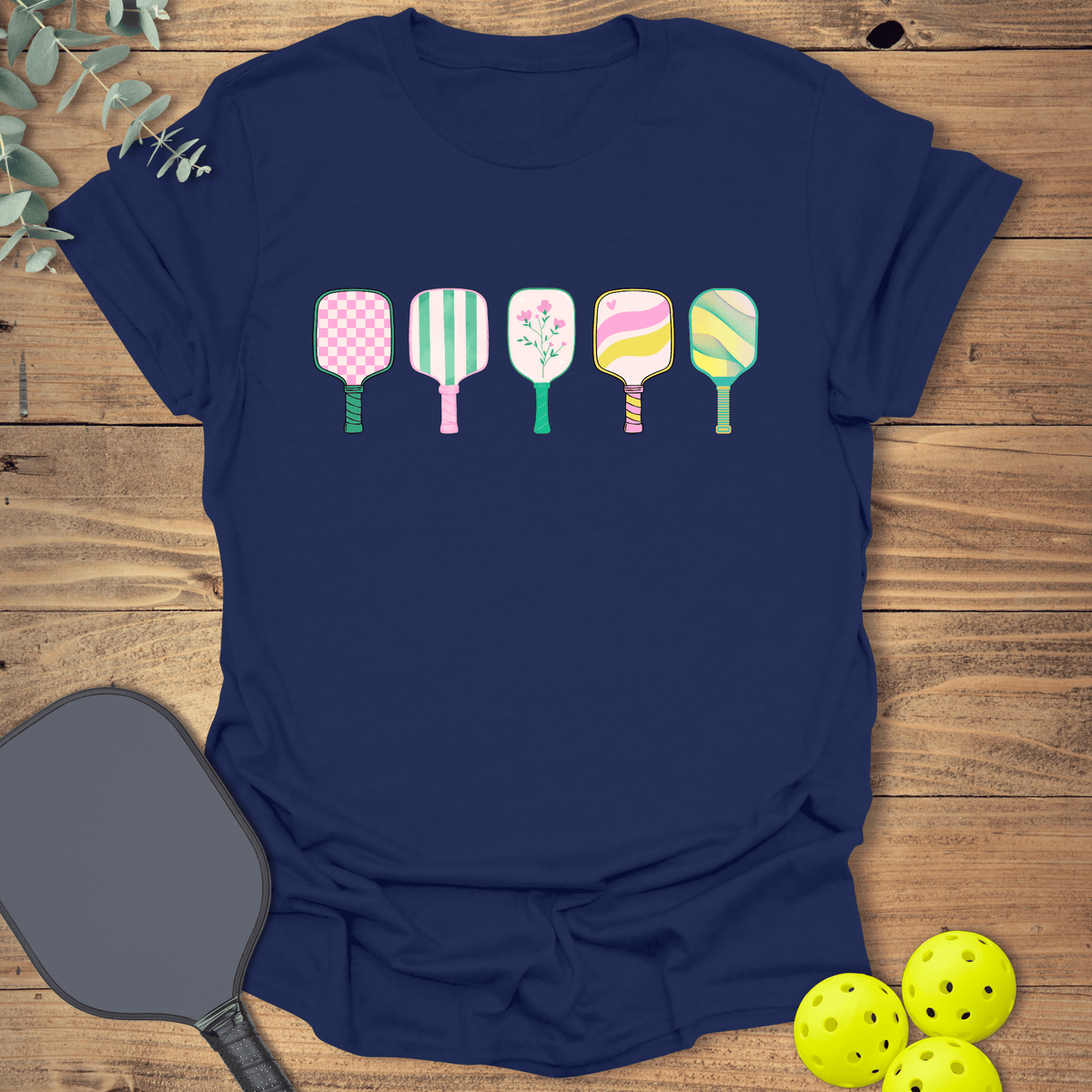 Paddles Pickleball T-Shirt - Graphic Tee - Gift for Pickleball Players - Unisex
