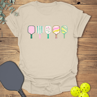 Paddles Pickleball T-Shirt - Graphic Tee - Gift for Pickleball Players - Unisex