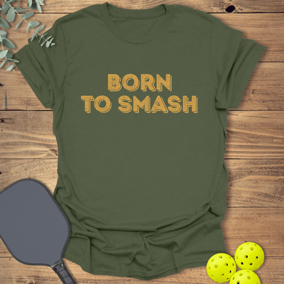 Born to Smash Pickleball T-Shirt - Graphic Tee - Gift for Pickleball Players - Unisex