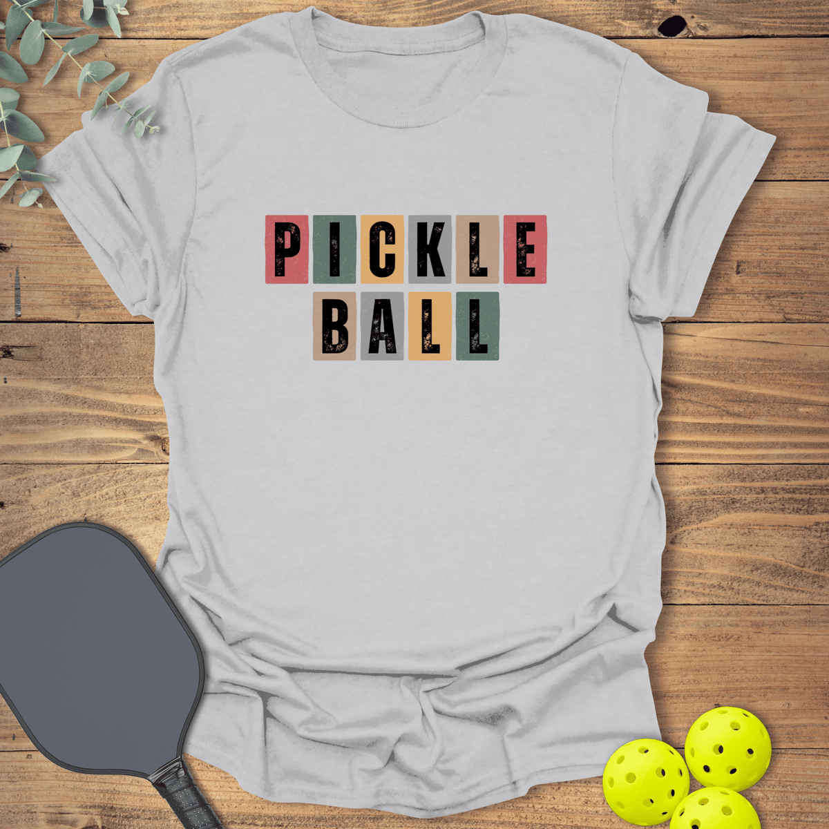 Vintage Pickleball T-Shirt - Graphic Tee - Gift for Pickleball Players - Unisex