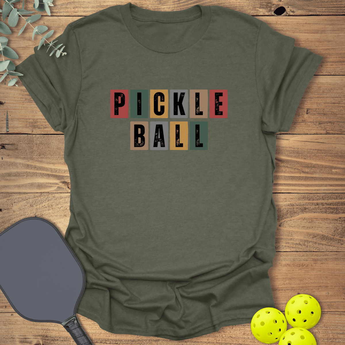 Vintage Pickleball T-Shirt - Graphic Tee - Gift for Pickleball Players - Unisex